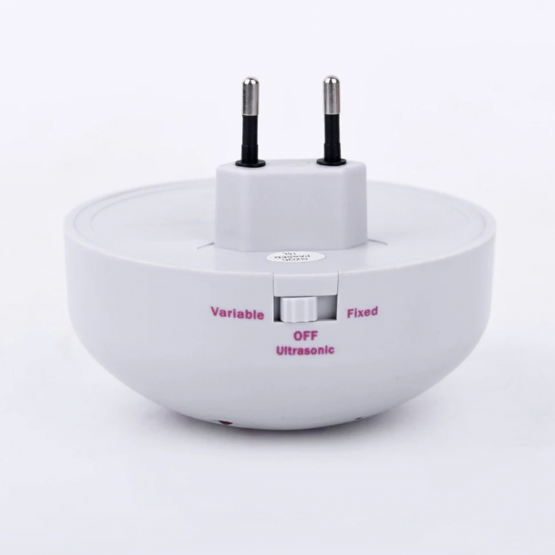 Super Ultrasonic Mouse & Mosquito Repeller Plug-in for Home & Apartment | Safe Electronic Pest Control (Round Shape)