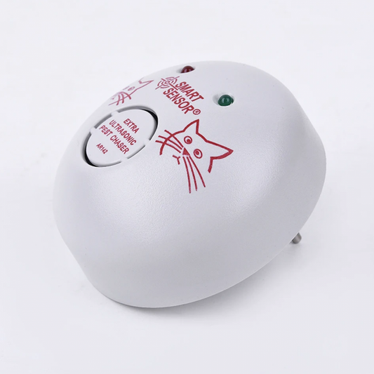 Super Ultrasonic Mouse & Mosquito Repeller Plug-in for Home & Apartment | Safe Electronic Pest Control (Round Shape)