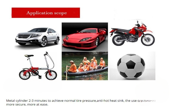 Foot & Hand Air Pump with Pressure Gauge for Car, Bike & Bicycle Tires | Portable Manual Inflator for Balls & Inflatables