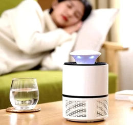 Electric Mosquito Trap Blue Light | Large Mosquito Killer Lamp | UV Mosquito Catcher | Indoor Bug Zapper (Random Color)